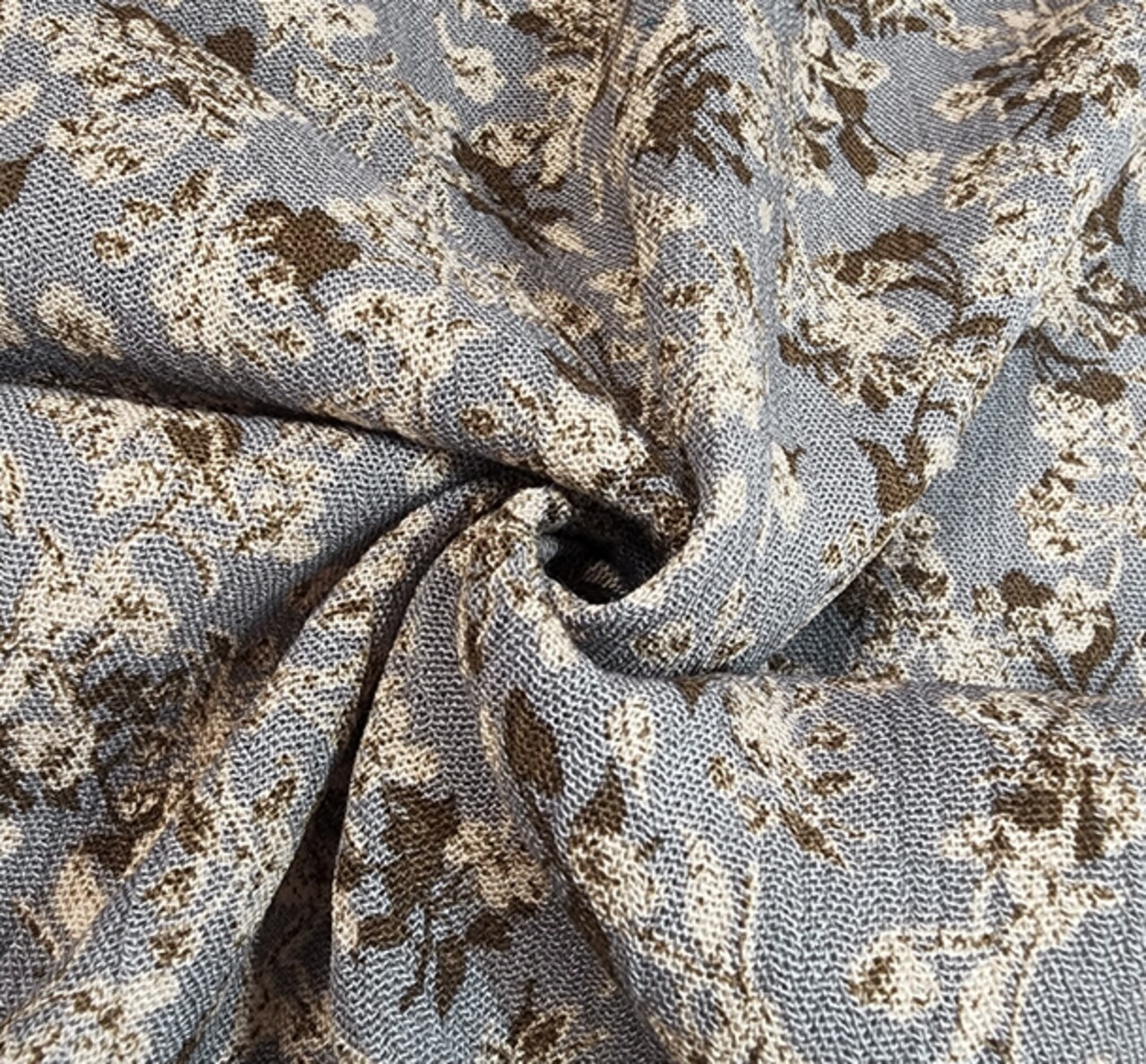 1 Yard Dune Rayon Crinkle Fabric Lightweight 50/52 Inch Width